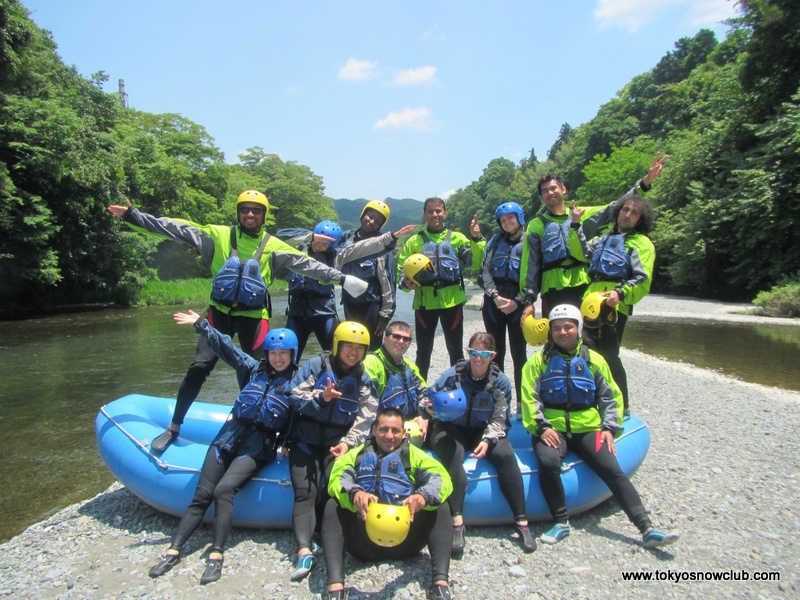 Rafting in Okutama
