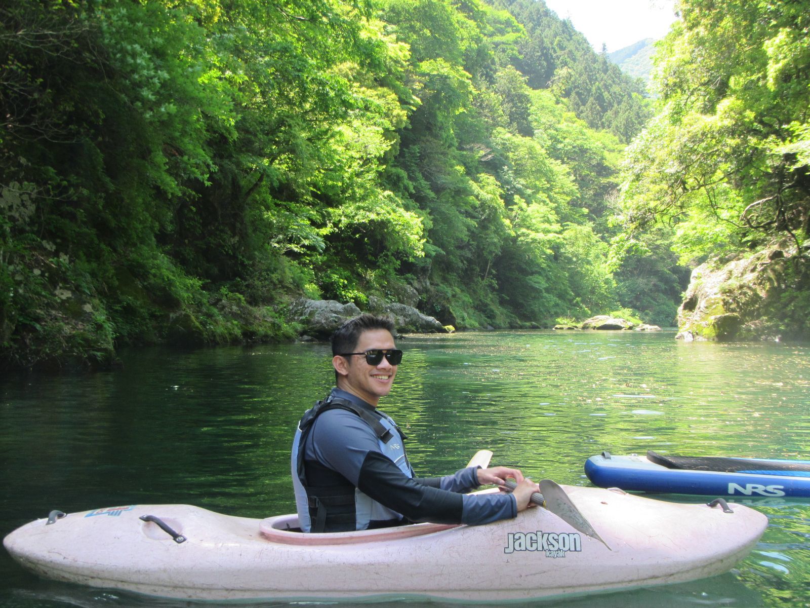 Kayaking in Okutama