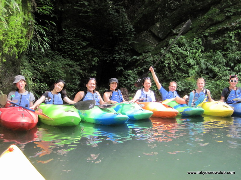 Kayaking in Okutama