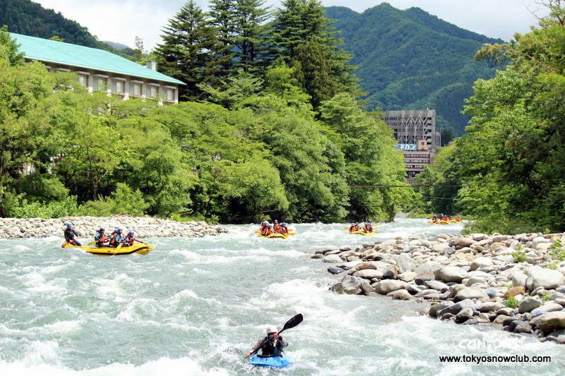 Minakami Canyoning & Rafting Adventure | Tokyo Snow Club | Japan Ski ...